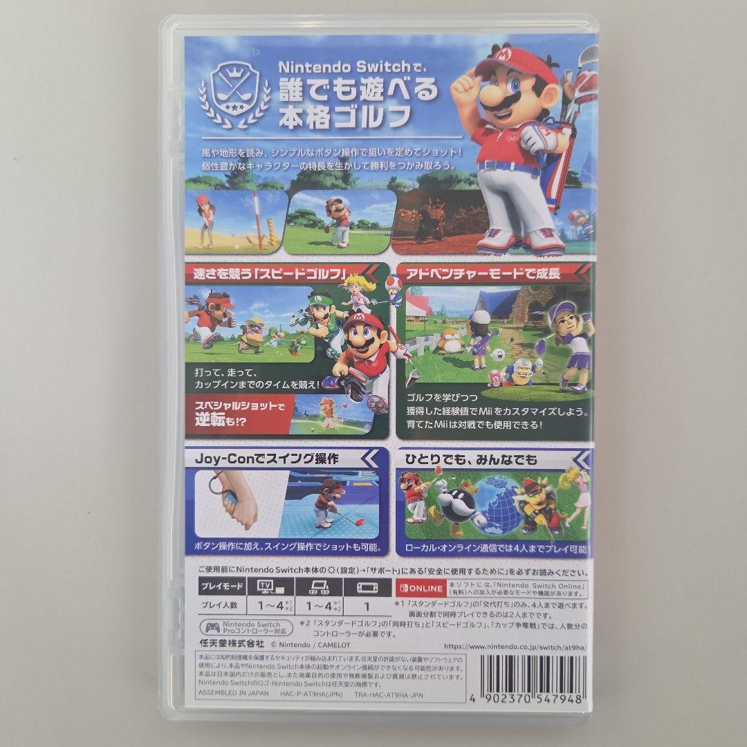 Nintendo Mario Golf Super Rush Video Game Switch Ready to Use Used OK