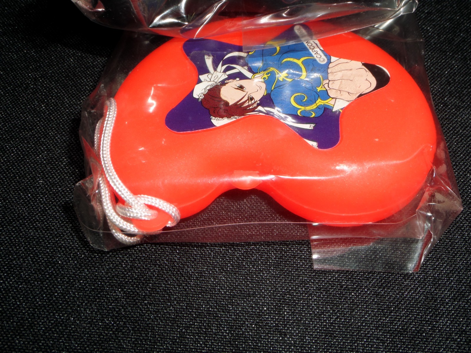 Super Street Fighter II 2 Chun-Li & Ryu Plastic Containers Capcom