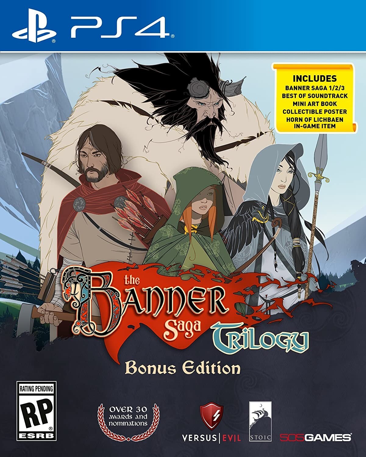 The Banner Saga Trilogy – PlayStation 4, Brand New