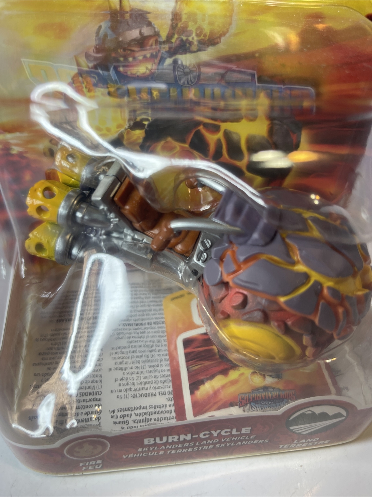 Skylanders SuperChargers: Vehicle Burn Cycle Character Pack (2015) Brand New