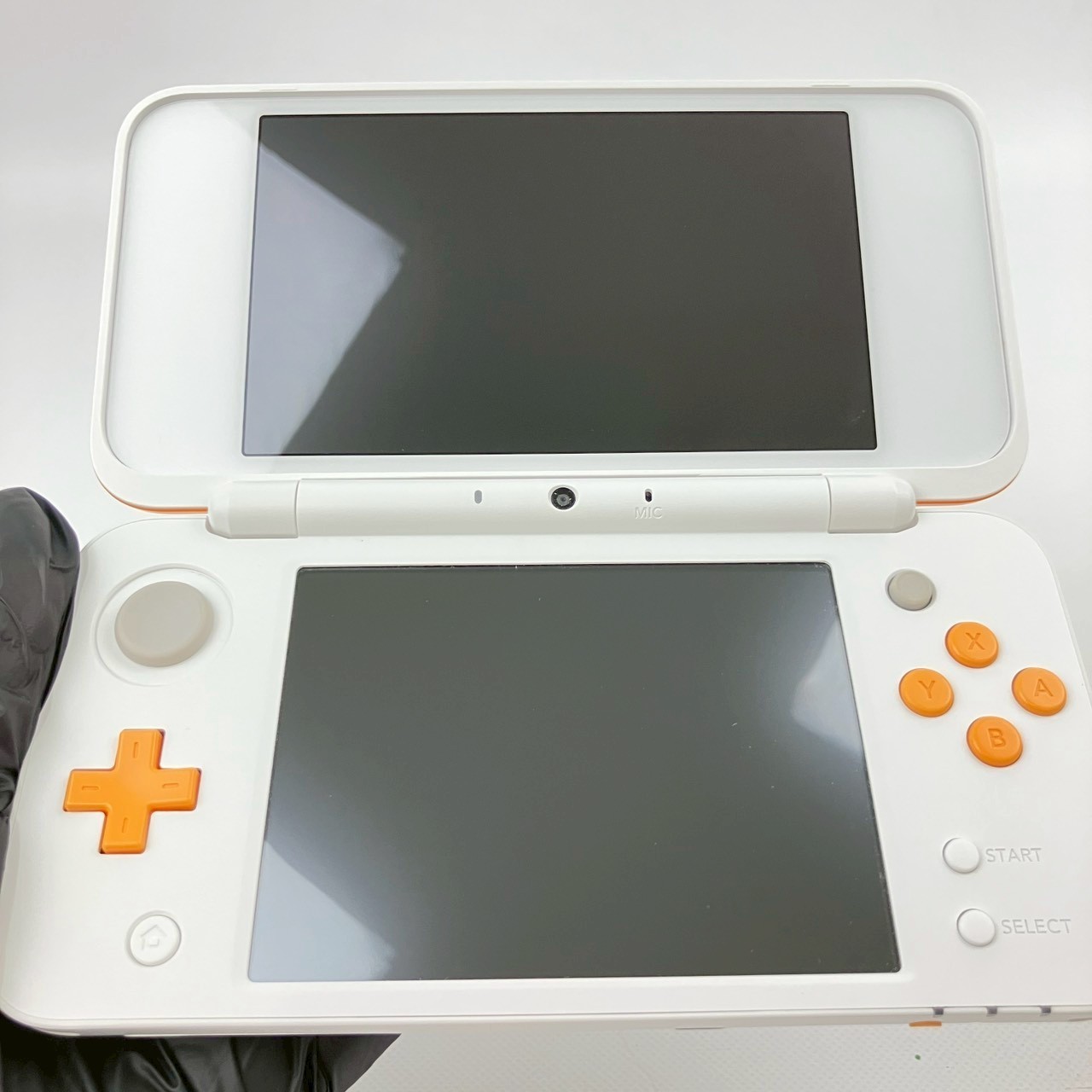 Nintendo new 2DS LL XL White Orange A Rank Console Region Locked Japanese 459