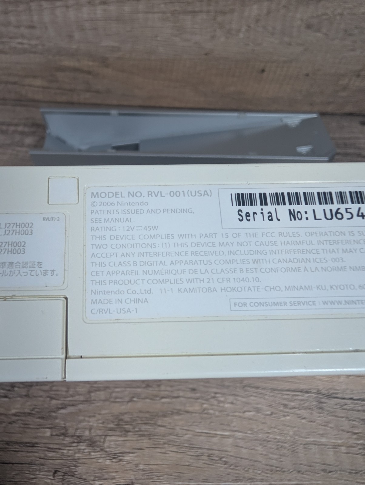 Nintendo Wii RVL-001 Console Bundle Cords Accesories Tested Working