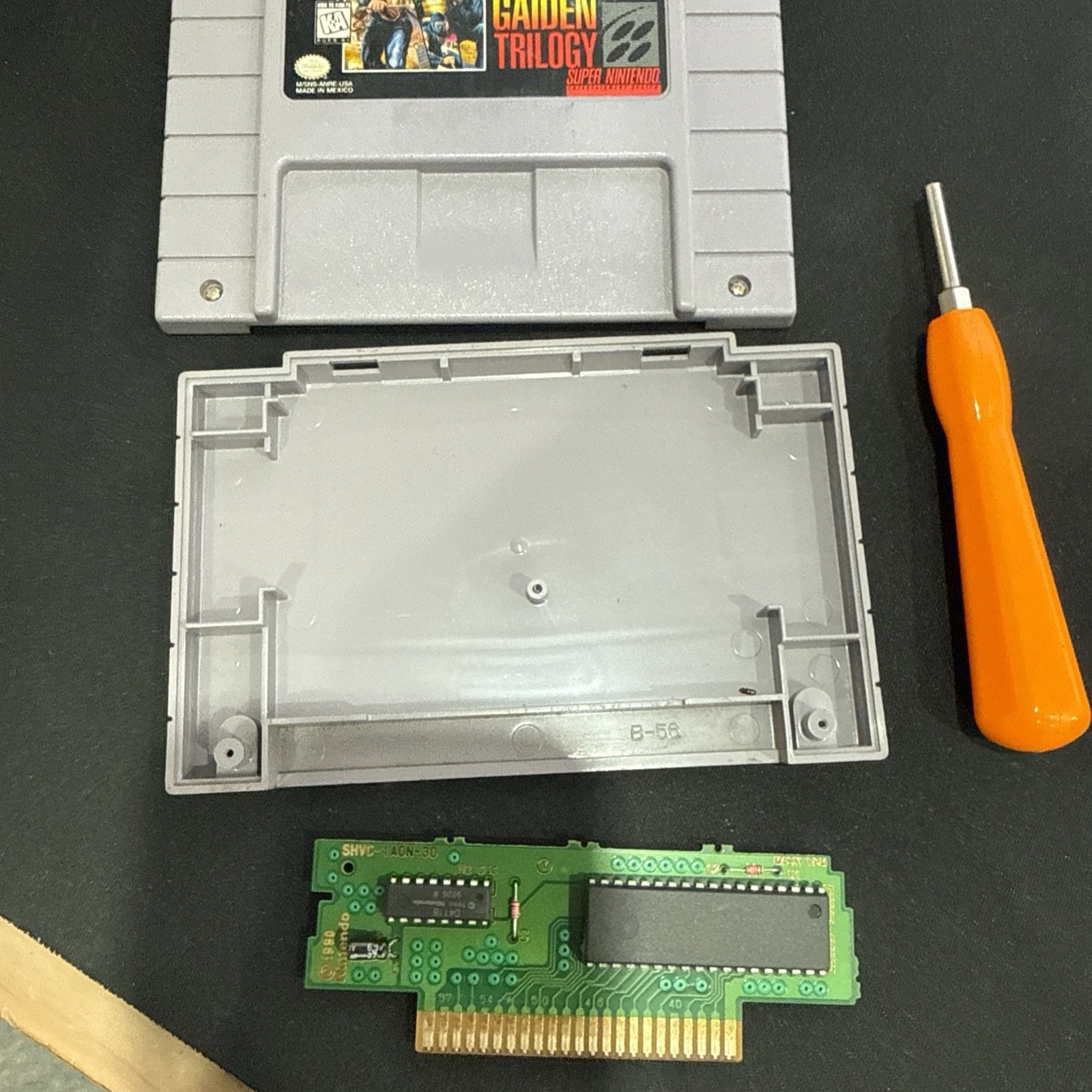 Ninja Gaiden Trilogy SNES Authentic – Cart Only – Tested & Working