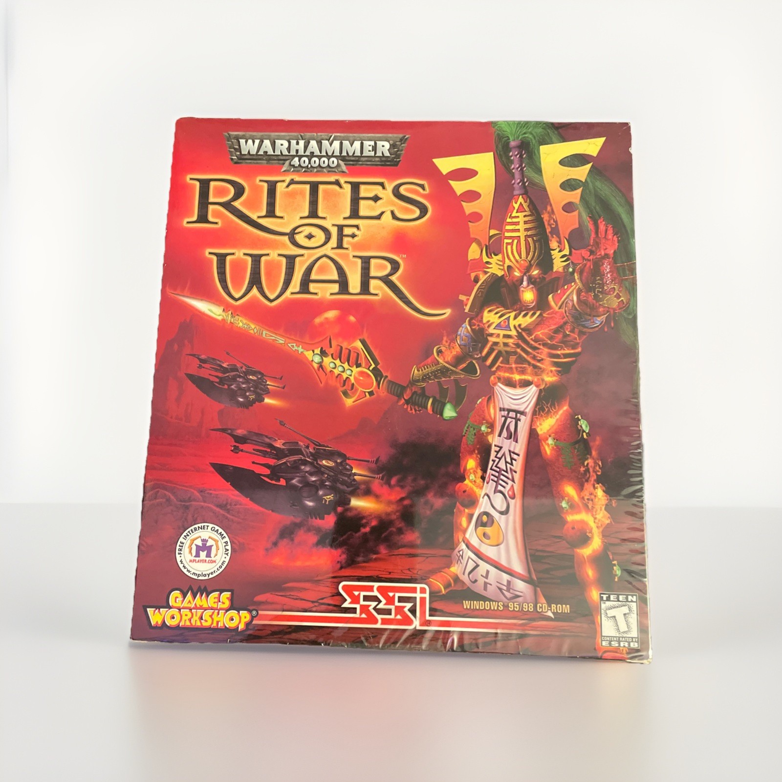 Warhammer 40,000: Rites of War, 1999, Big Box, Sealed Us Windows 95/98 Cd Rom
