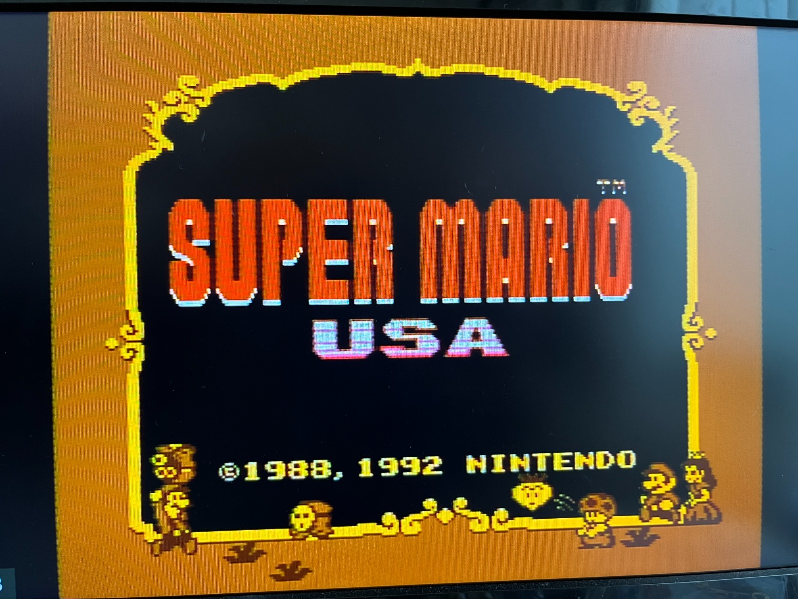 Super Mario USA BOX and Manual Famicom Japan NES Nintendo SuperMarioUSA