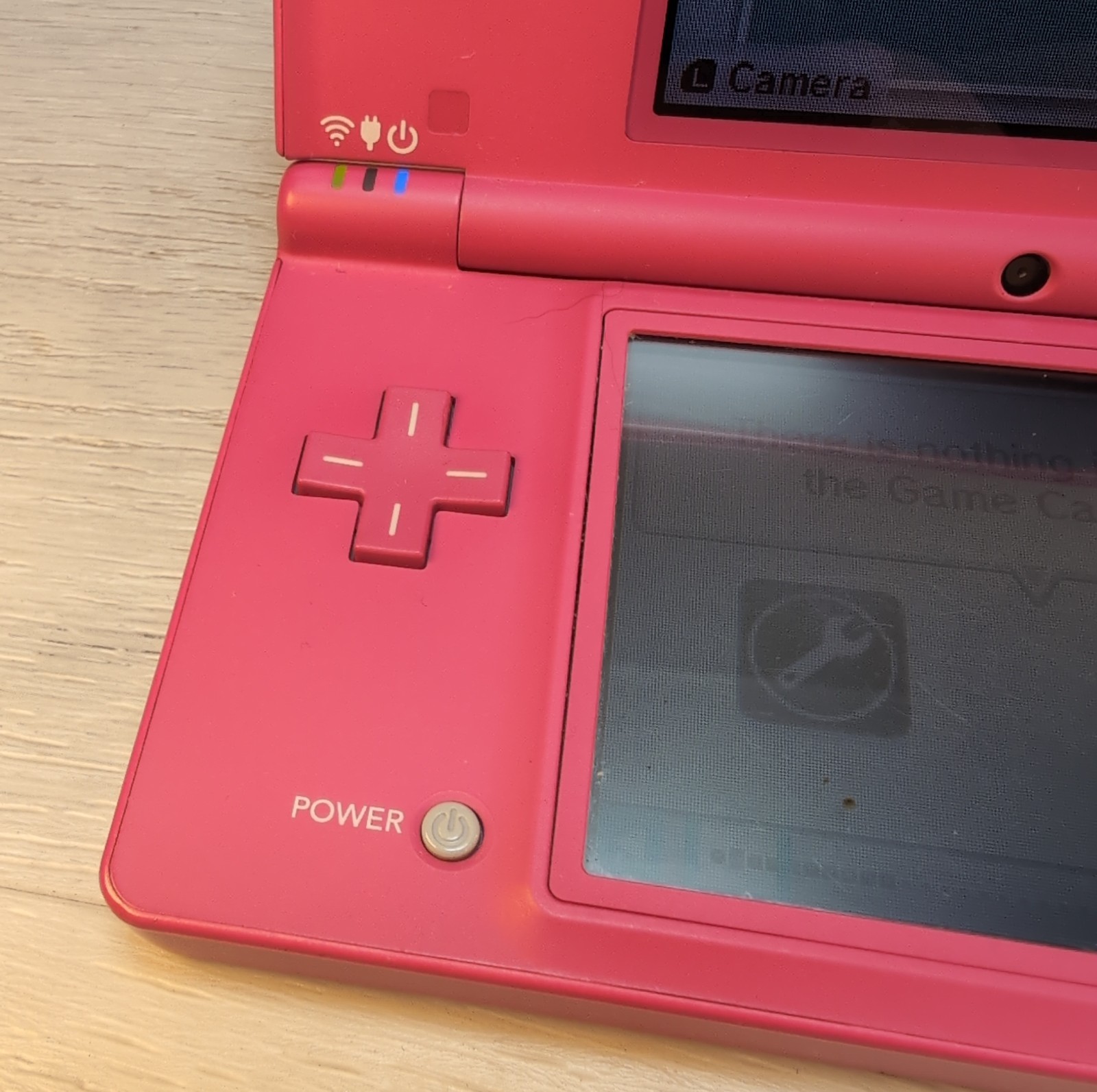 Nintendo DSi Pink Handheld Console Wi-Fi Nintendo DS TWL-001 & (4) Games Sims