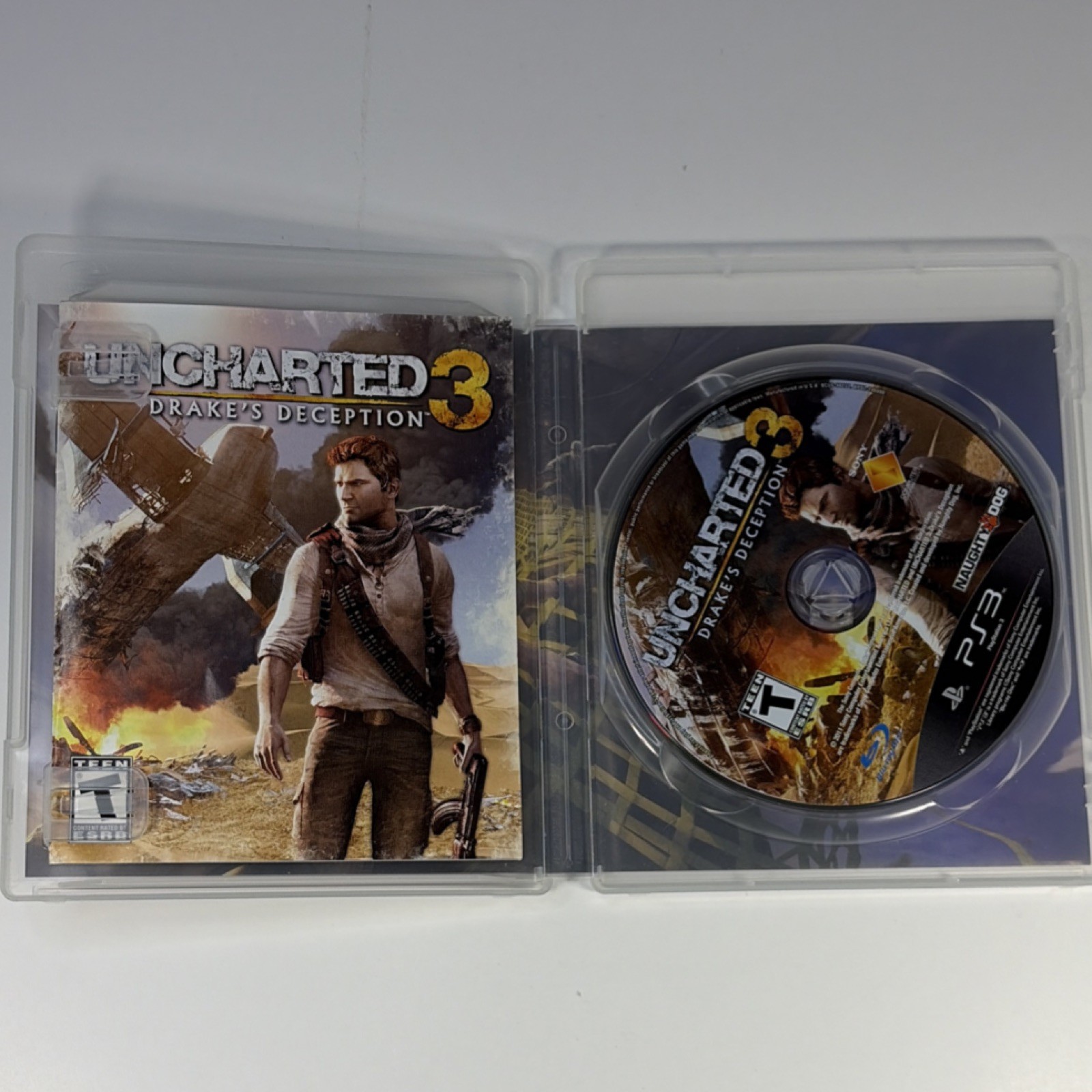 Sony Uncharted Series Drake’s Fortune Among Thieves Deception PS3 Action T Manu…