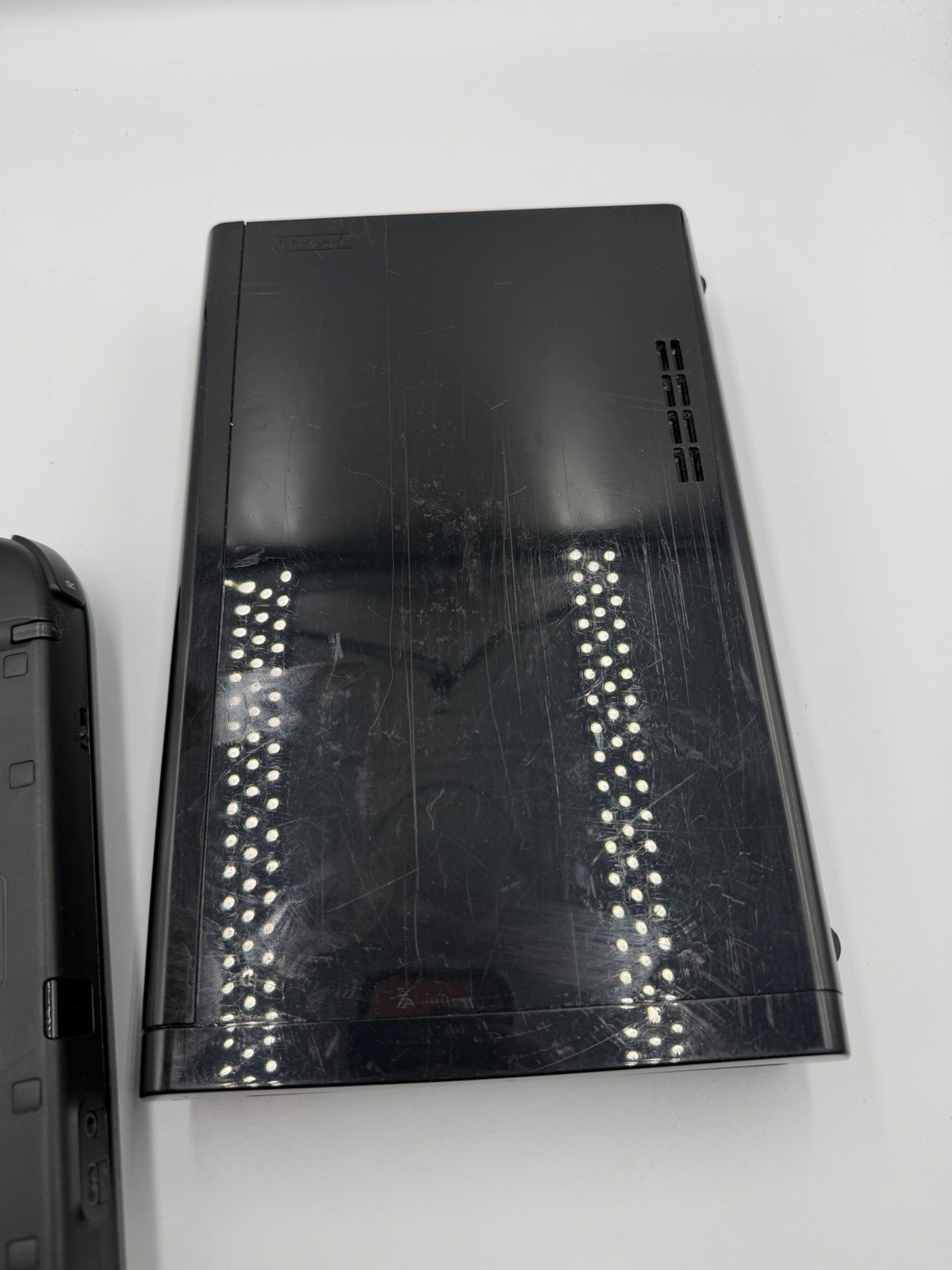 Nintendo Wii U 32GB Black Console GamePad Power Adapter Tested Working