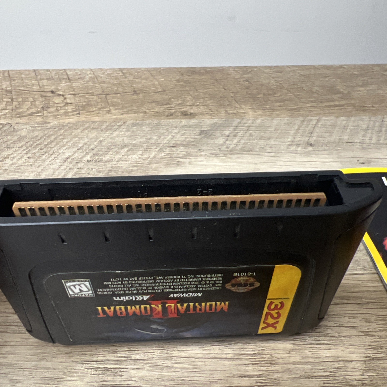 Acclaim Entertainment Mortal Kombat II Sega Genesis 32X Fighting M 1994