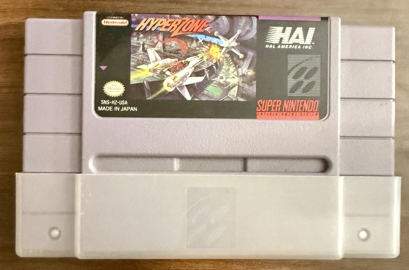 Super Nintendo Hyperzone Game Cartridge Only