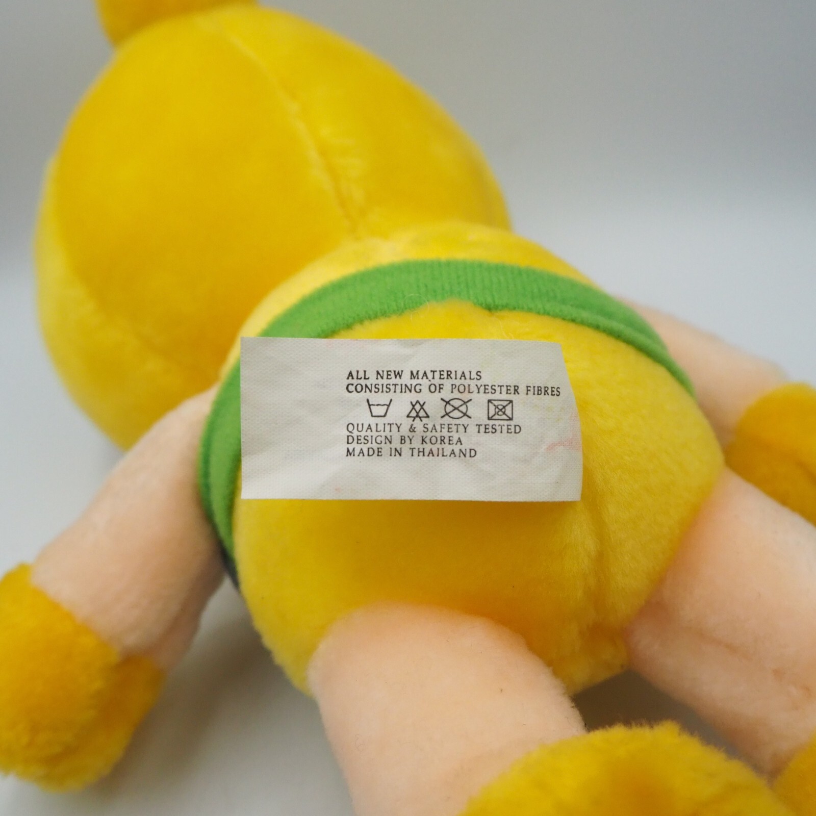 Bomberman Yellow C2903 Tai Seng 1998 Singapore Plush 9″ Toy Doll Japan