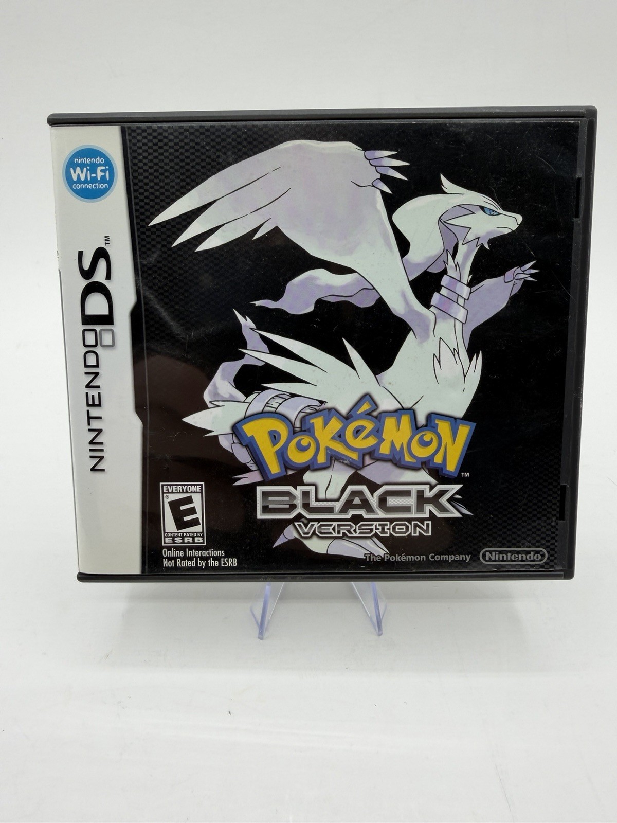 POKEMON BLACK VERSION NINTENDO DS AUTHENTIC TESTED MINT CLEAN 1st Print