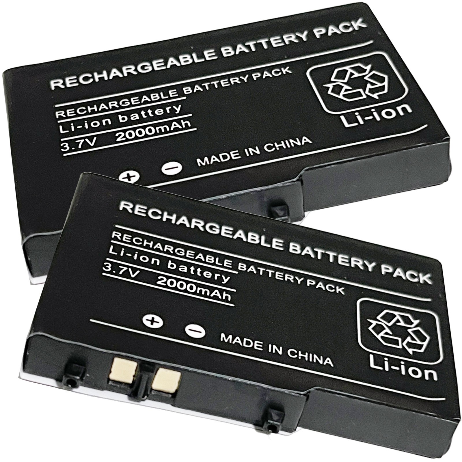 2x – Battery for Nintendo DS Lite NDSL NDS Lite USG-001 USG001 Light USG-003
