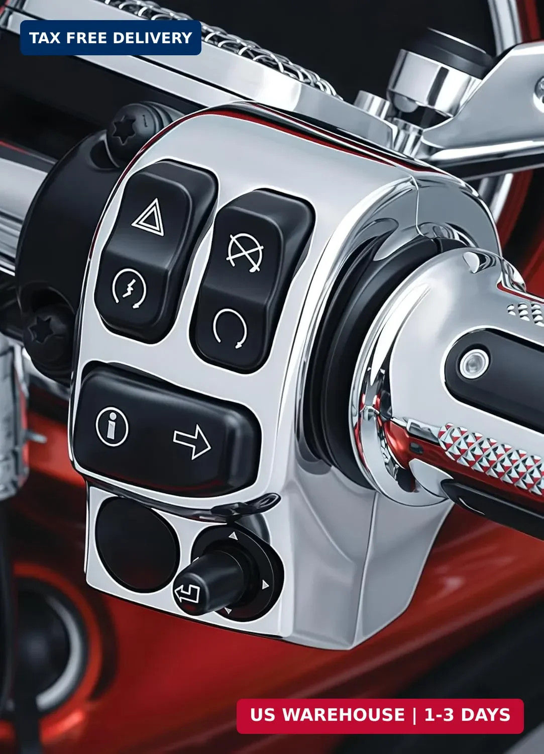 Chrome Cover For Harley Davidson Touring Road King, Road Glide 2014/15