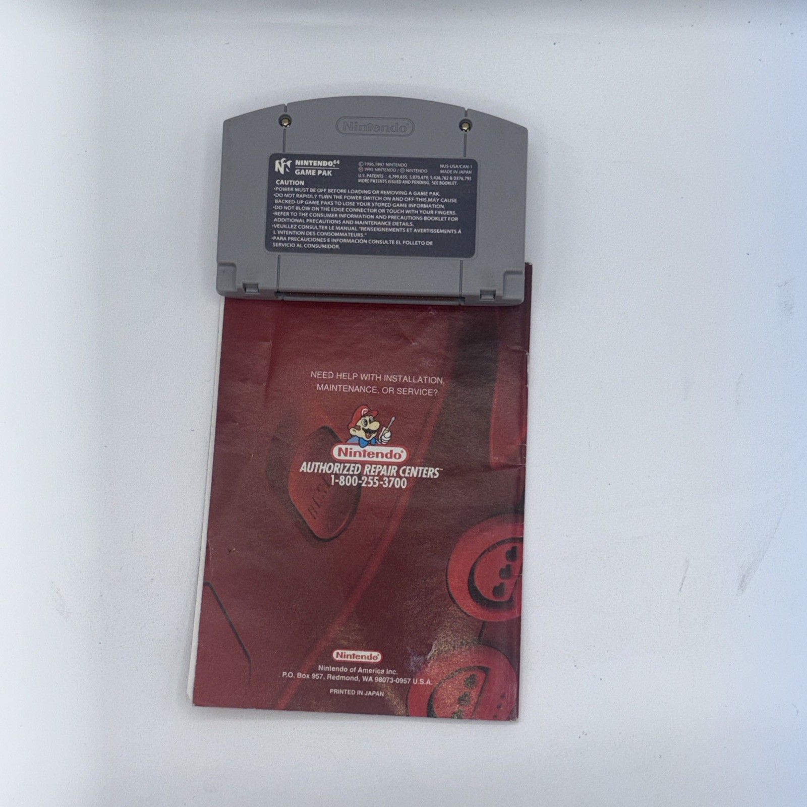 1080 Snowboarding (Nintendo 64, N64, 1998) Authentic – with Manual