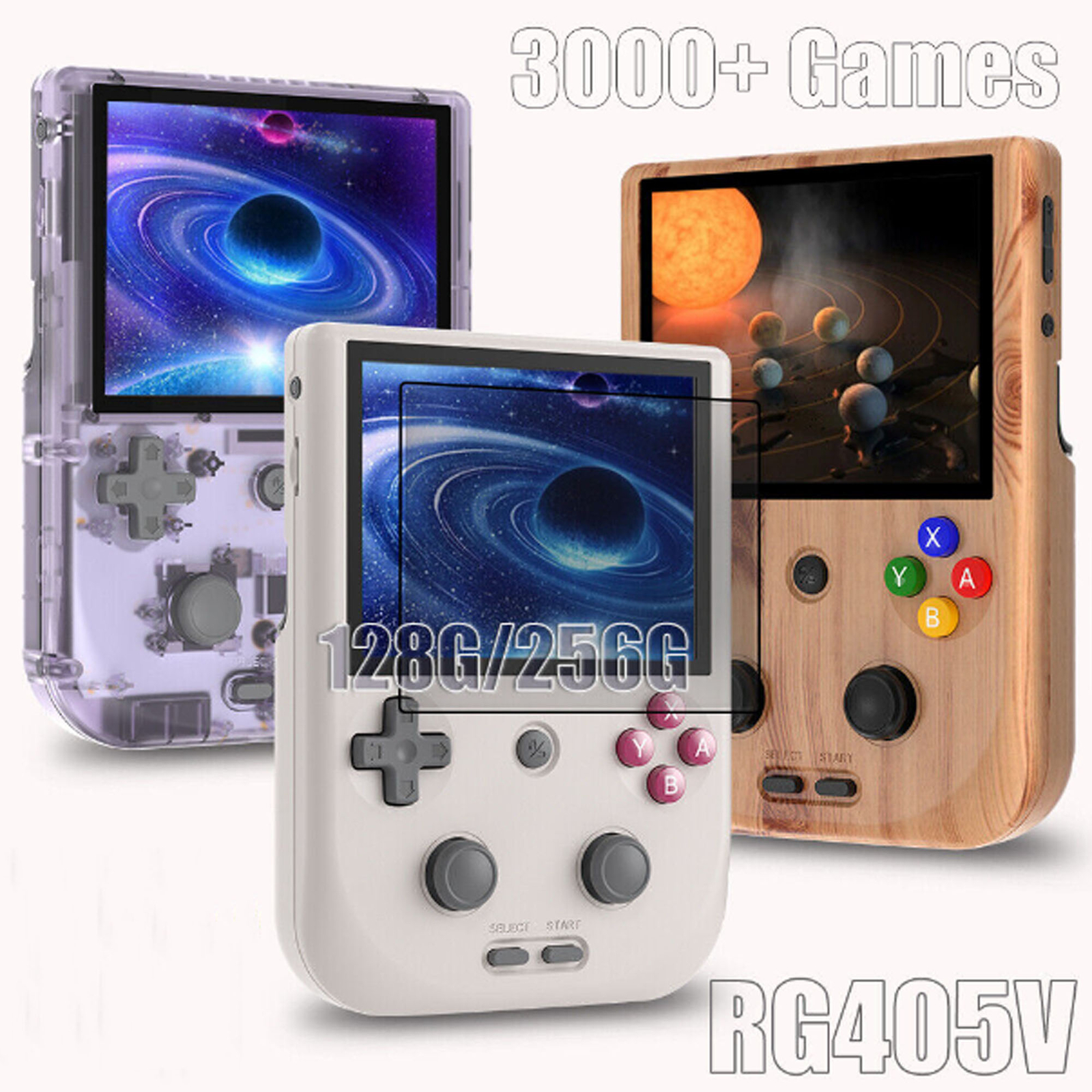 ANBERNIC RG405V Retro Game Console Android 12 WI-FI Console 4″ Display 5500mAh