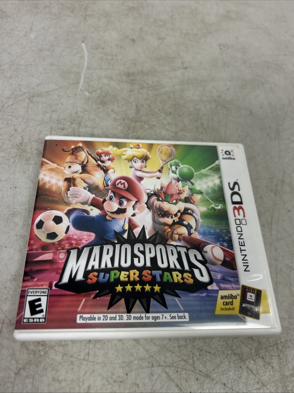 Mario Sports Superstars Nintendo 3DS * Complete CiB * Amiibo Card