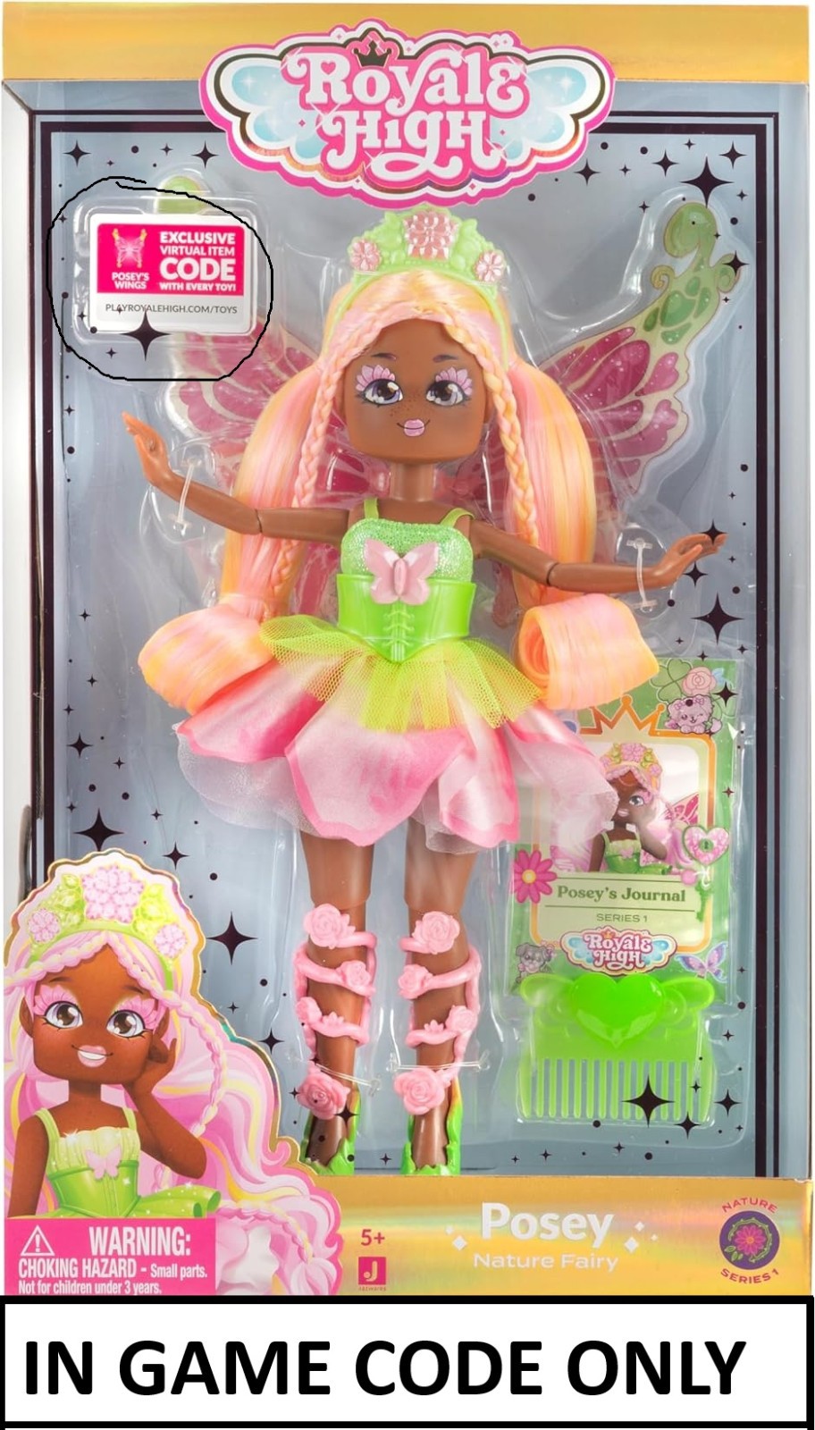 Royale High POSEY series 1 POSEY’s WINGS | IN GAME CODE ONLY MSG via EBAY