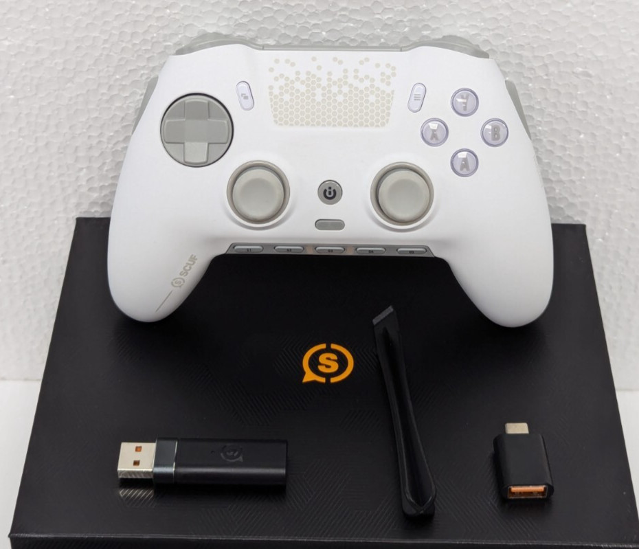 SCUF Envision Pro Wireless Controller for PC White/Gray