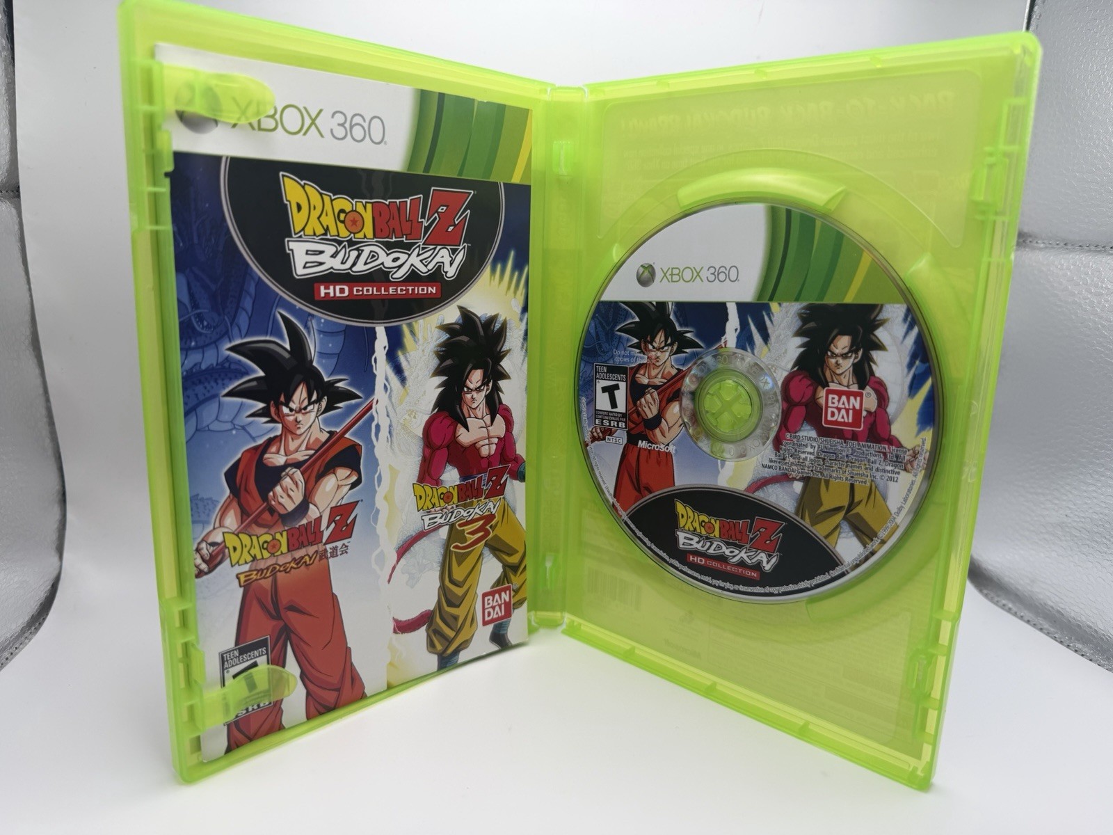 Dragon Ball Z: Budokai HD Collection (Microsoft Xbox 360, 2012) CIB Complete