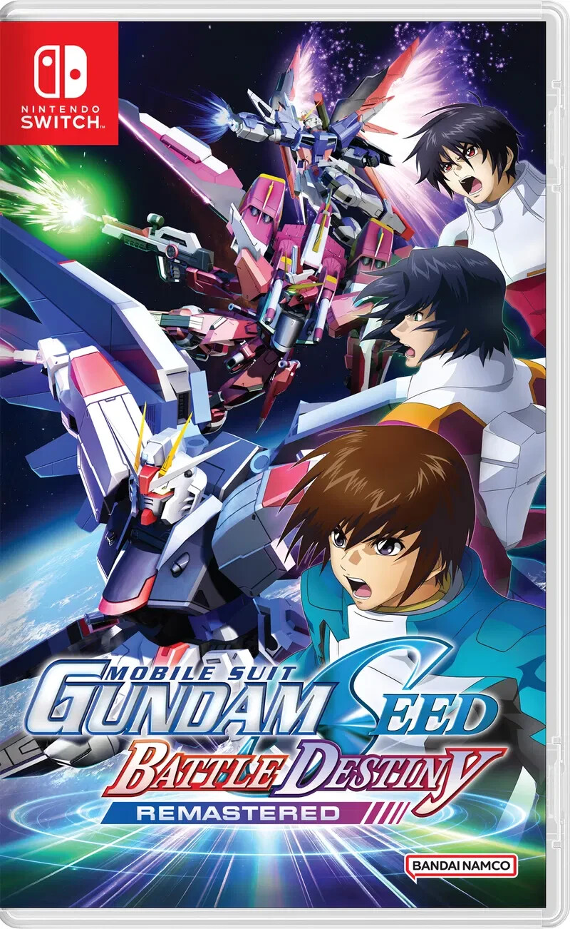 Mobile Suit Gundam SEED Battle Destiny Remastered (Multi-Language) Switch New