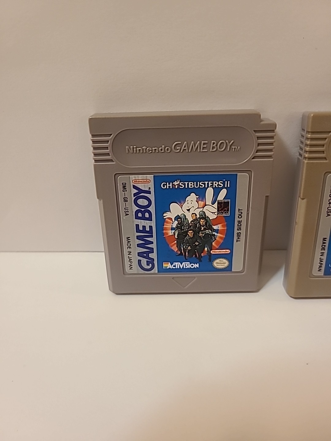 The Real Ghostbusters And Ghostbusters 2 Nintendo Game Boy, Authentic 2 game Lot