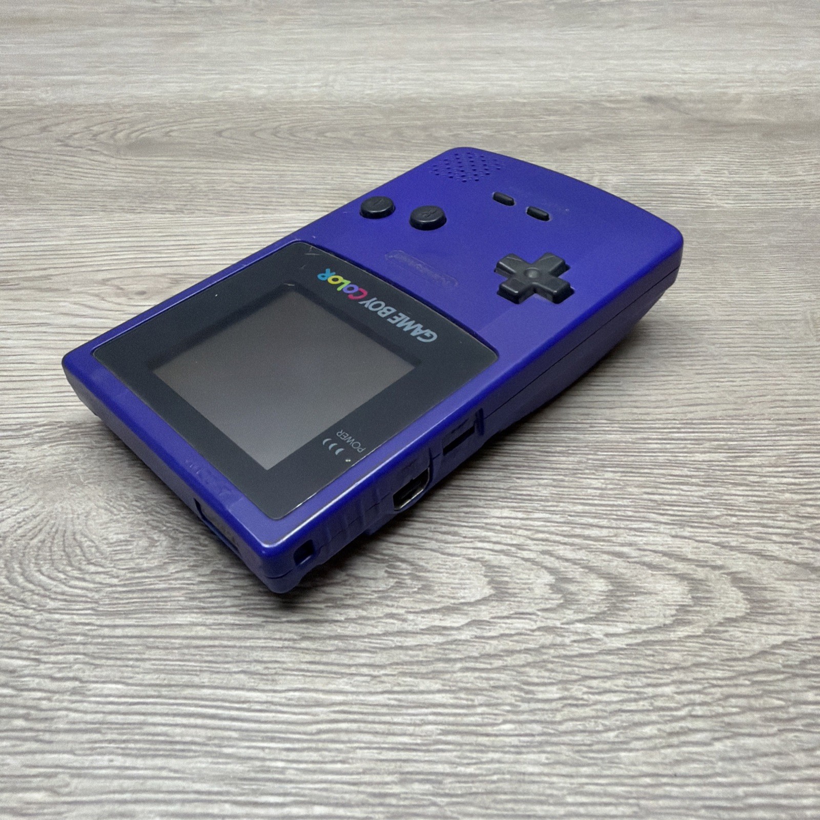 Nintendo Game Boy Blue Handheld System CGB-001 Battery Powered W/ Tetris Game
