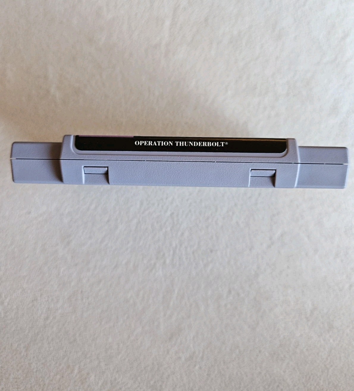 OPERATION THUNDERBOLT SNES SUPER NINTENDO COMPLETE IN BOX GREAT CONDITION!