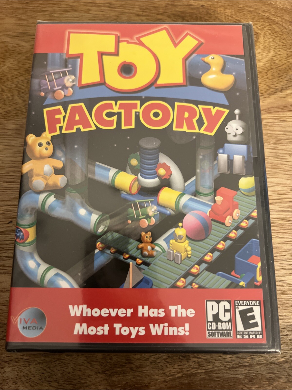Toy Factory Video Game Pc Cd-ROM E-Everyone (Factory Sealed)