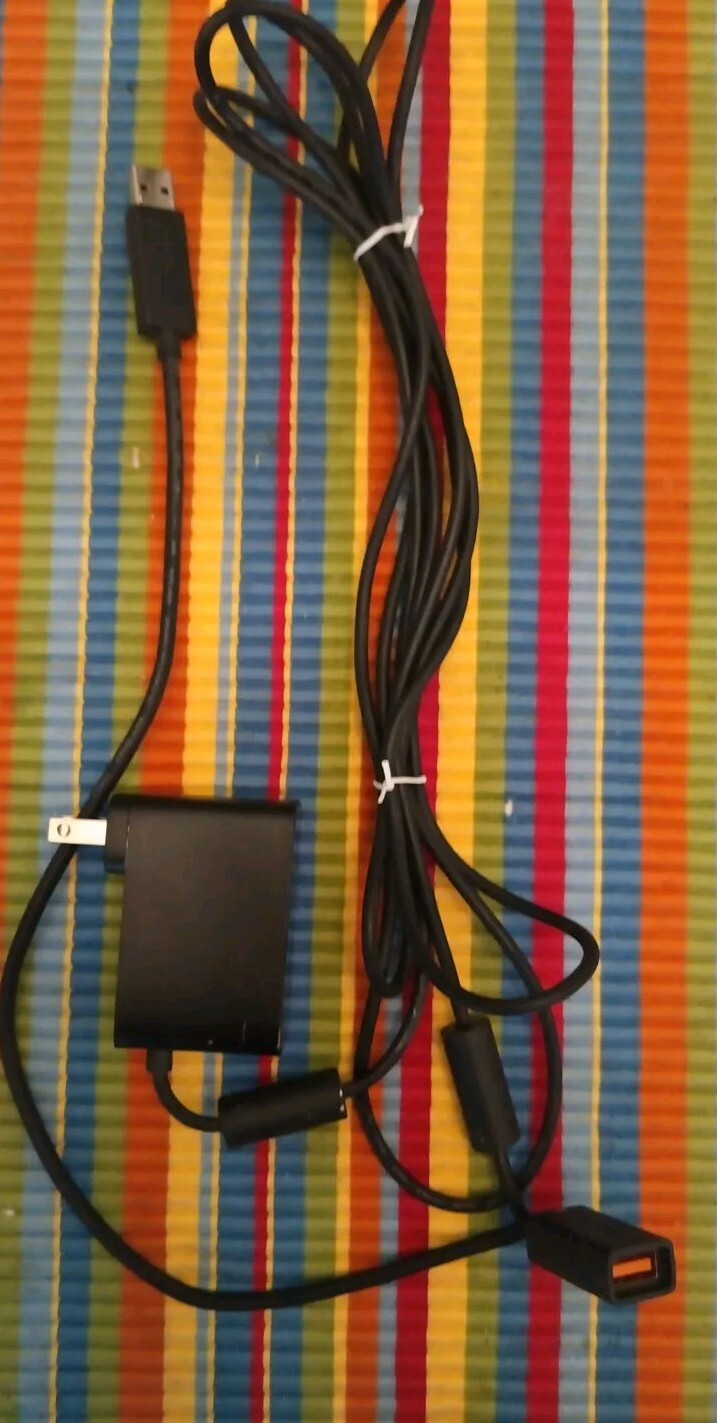XBOX 360 Power Supply AWG 2.0 USB Shield Cable Model 1429(Microsoft Proprietary)