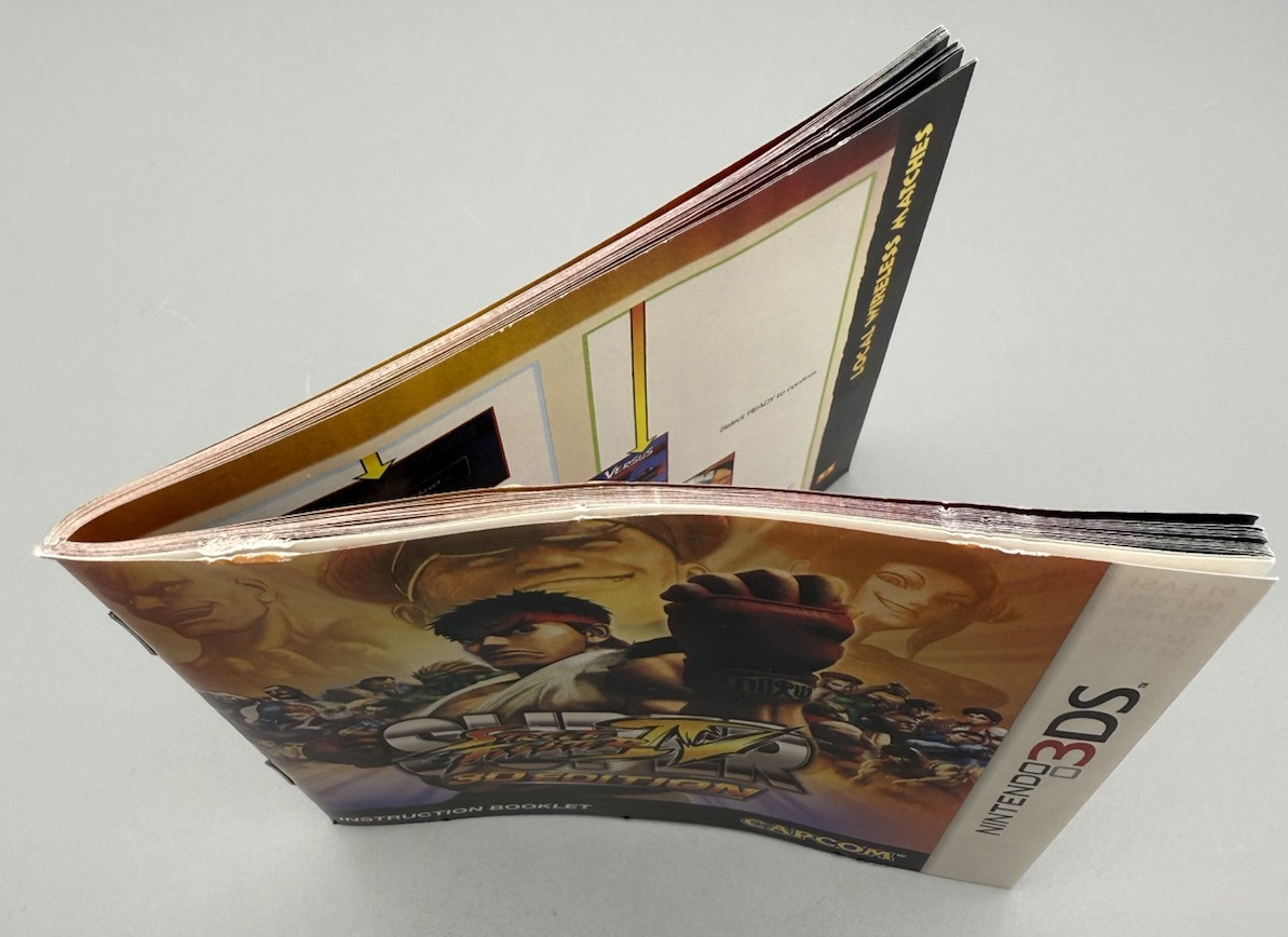 Super Street Fighter IV — 3D Edition Nintendo 3DS XL 2DS Game w/Case & Manual