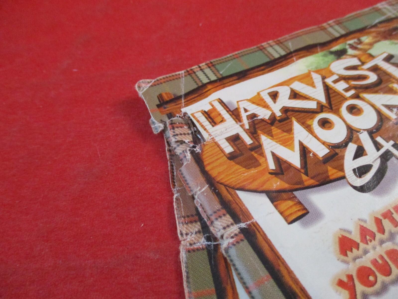 Harvest Moon Nintendo 64 N64 Instruction Manual Booklet ONLY *DAMAGED* #L