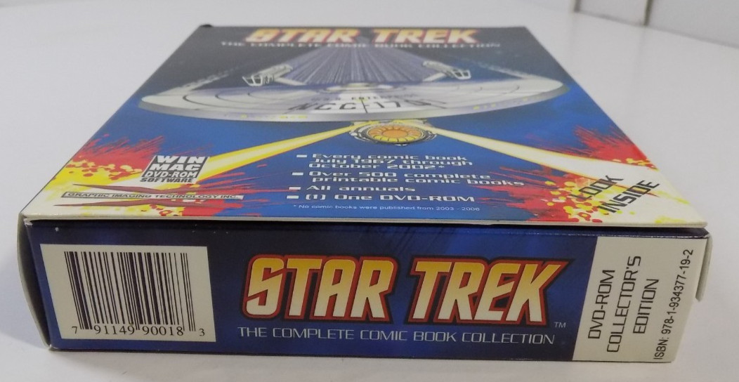 Star Trek Complete Comic Book Collection WIN MAC DVD-ROM Software – Sealed