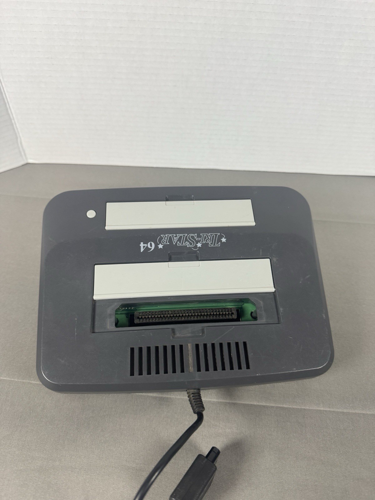 Tri-Star 64 Cartridge 8 Bit 16 Bit Adaptor for Nintendo 64 – RARE – Untested