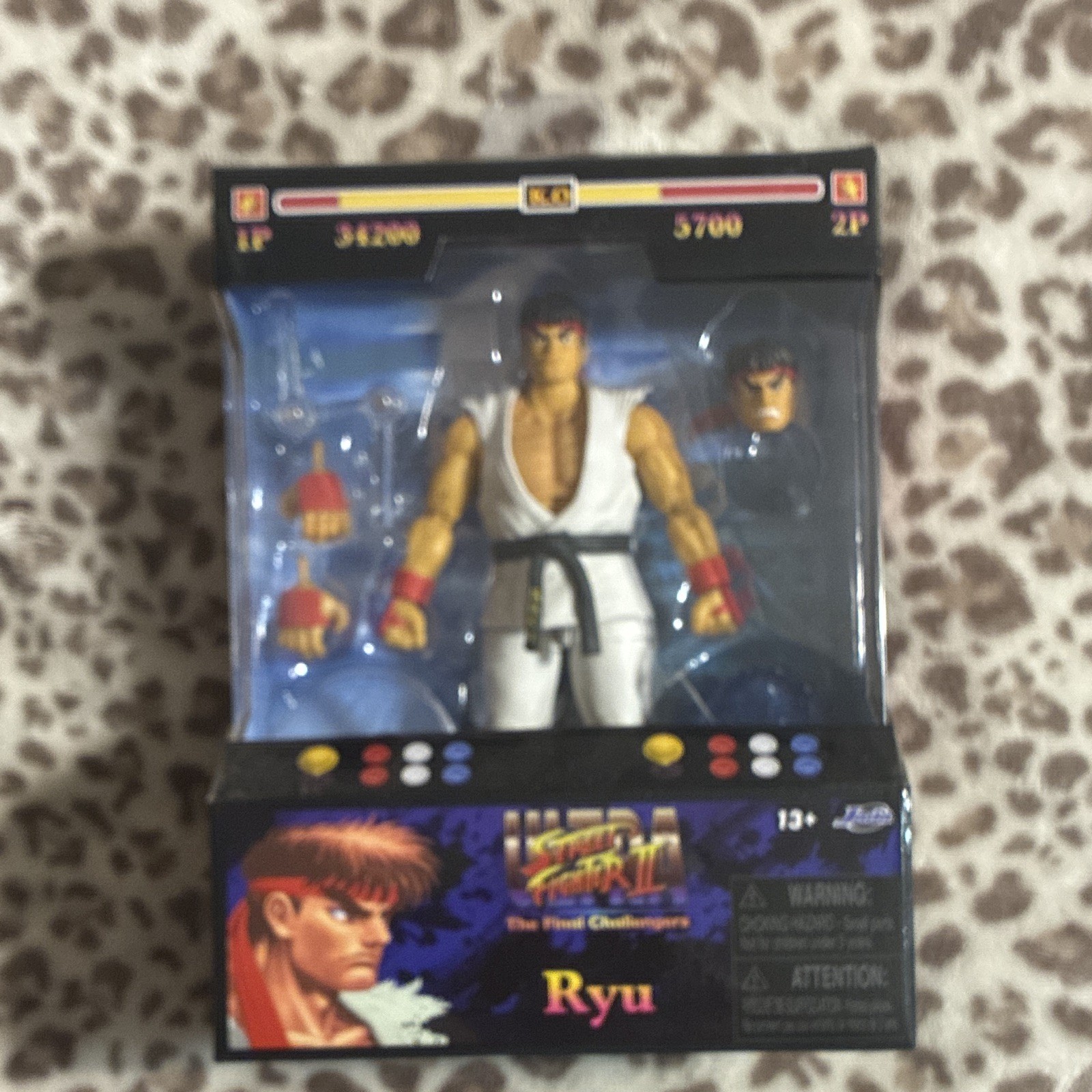 Street Fighter II Ryu Action Figure Boxed – Street Fighter Video Game Series