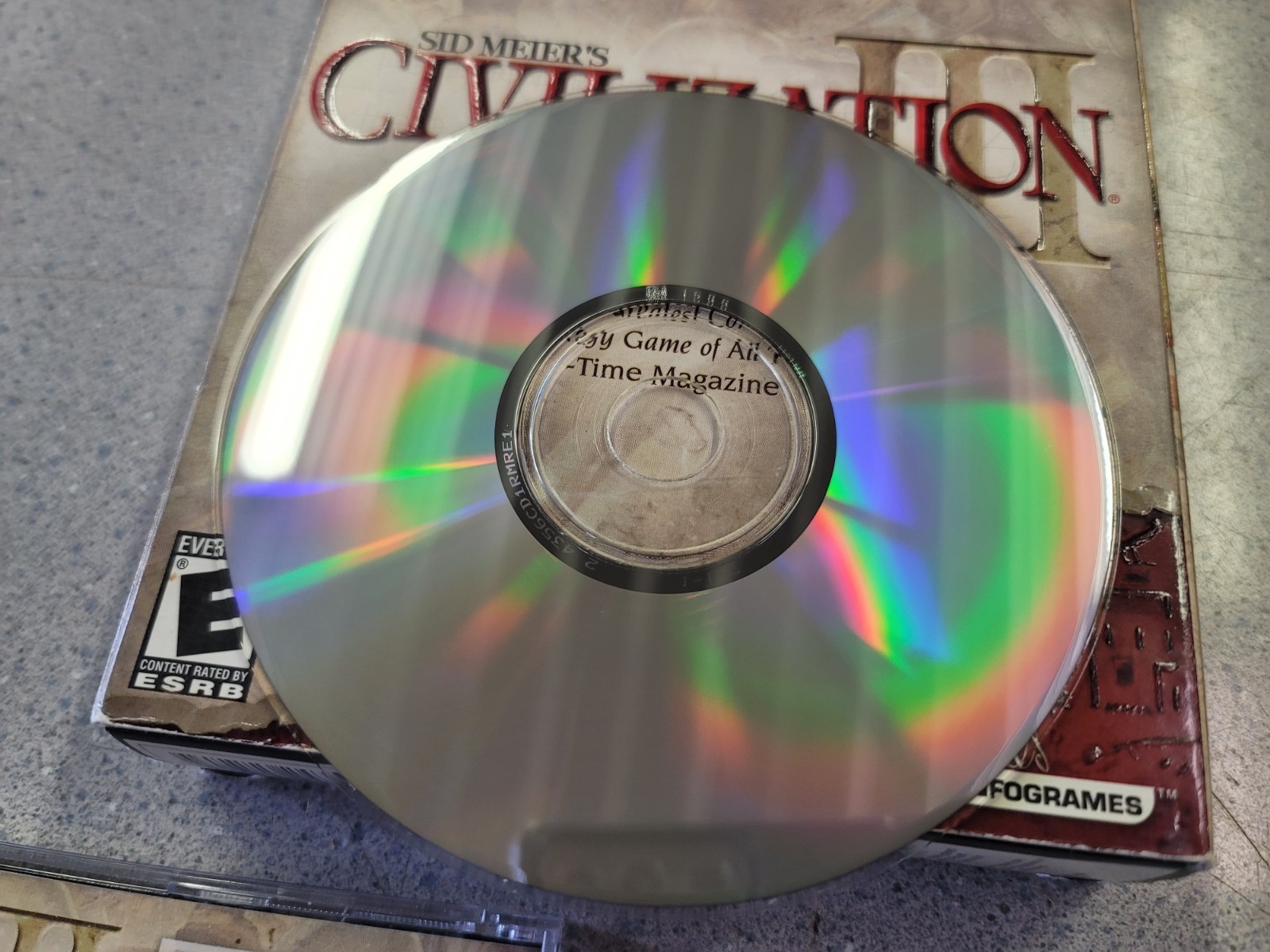 WINDOWS PC – CIVILIZATION III GOTY EDITION & PLAY THE WORLD EXPANSION – NM DISCS