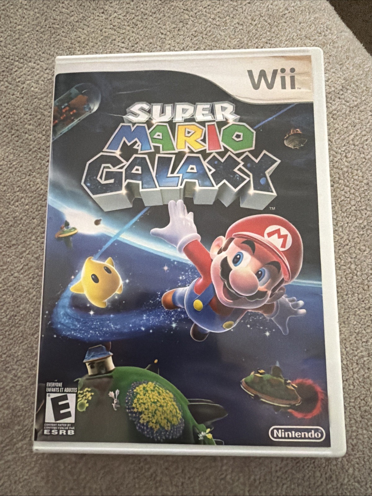 Super Mario Galaxy Nintendo Wii – No Manual Tested READ