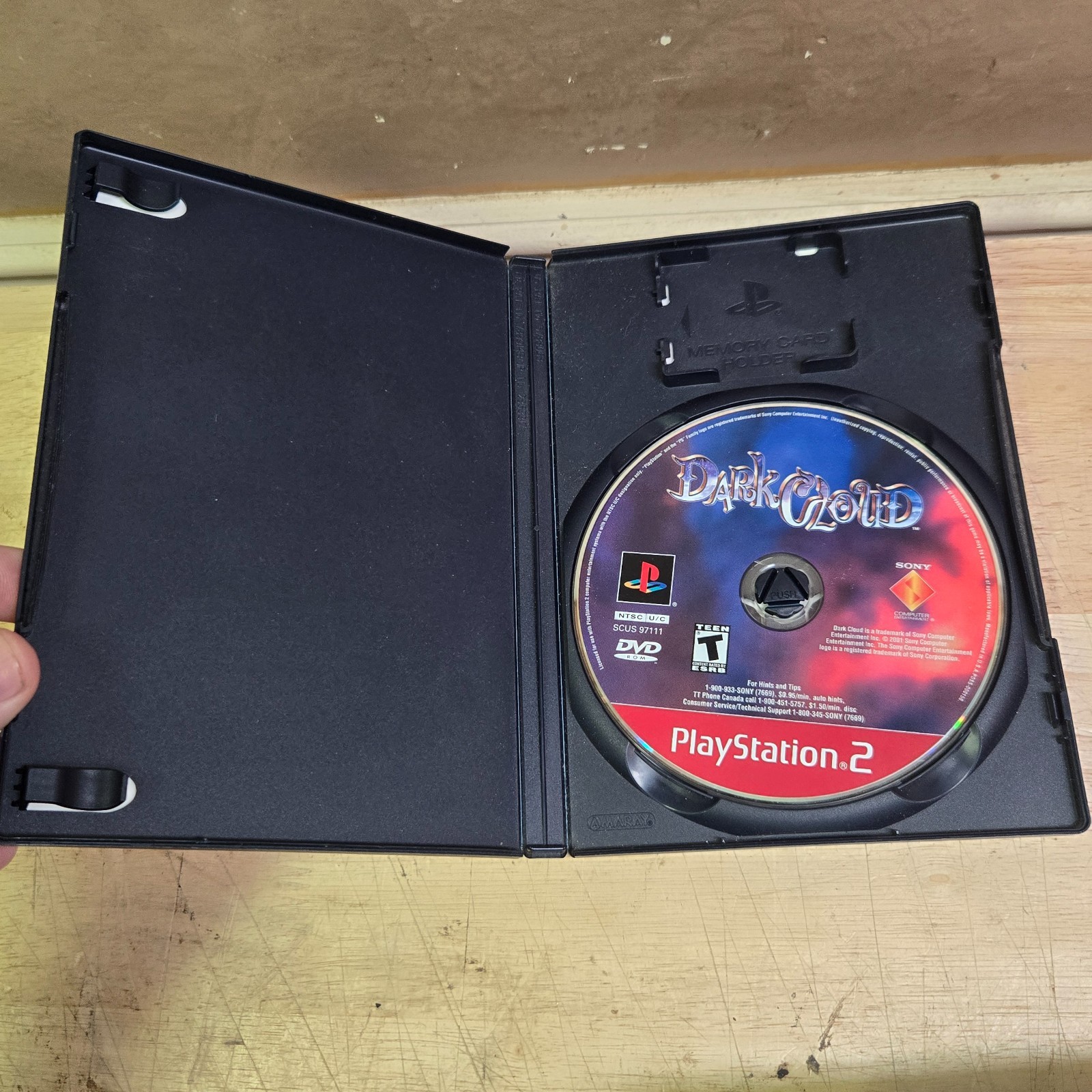 Dark Cloud (Sony PlayStation 2, 2001) No Manual