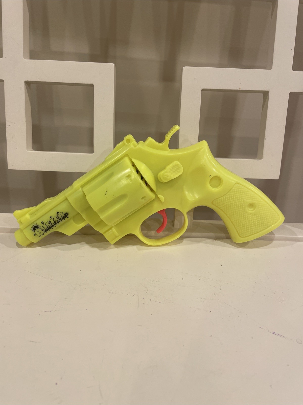 X RARE Capcom Buster Bros Collection Sega Saturn Sony PS1 Promotional Gun CES?