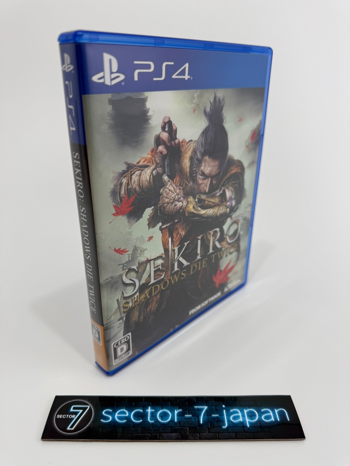 Sekiro Shadows Die Twice PS4 Std Edition Used Tested Japan JP Version JPOnly JPN