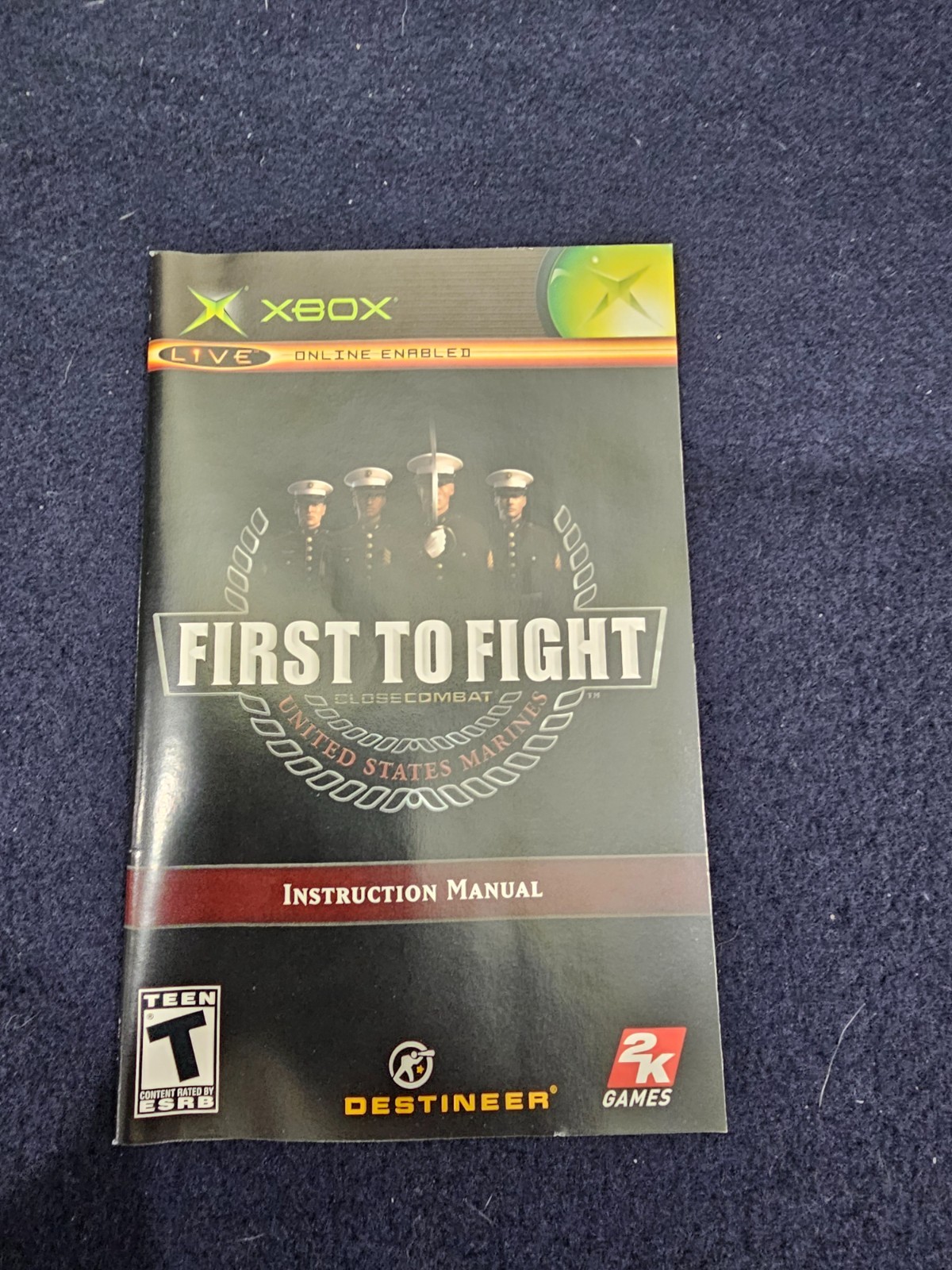 Close Combat: First to Fight (Microsoft Xbox, 2005) – Tested & Working