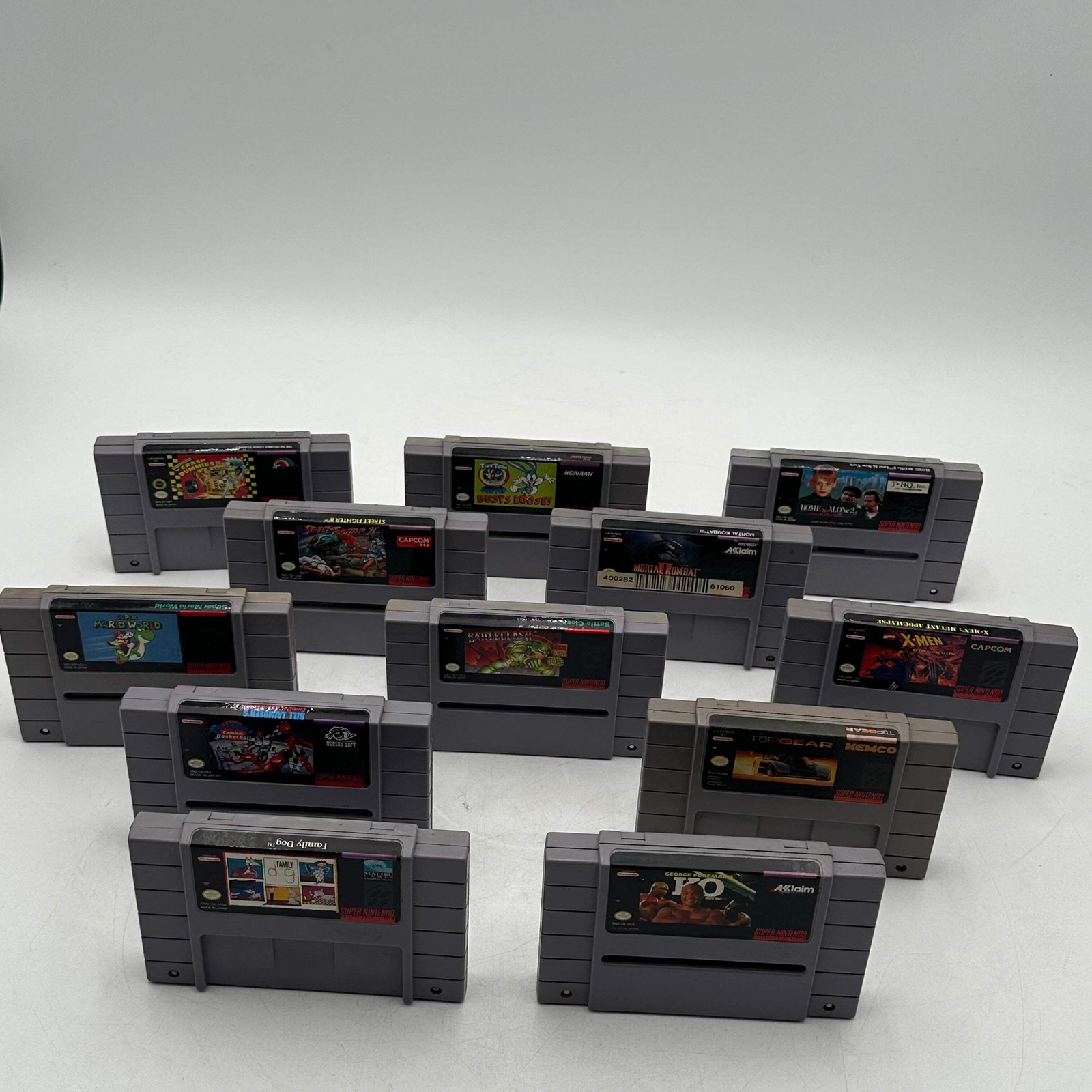 Nintendo Super NES Control Deck (SNS-101) 1997 with 12 games bundle fully functi
