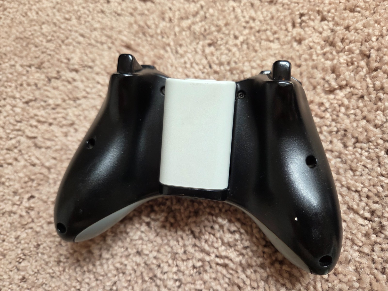OEM Microsoft Xbox 360 Wireless Controller Black / Gray – TESTED and works