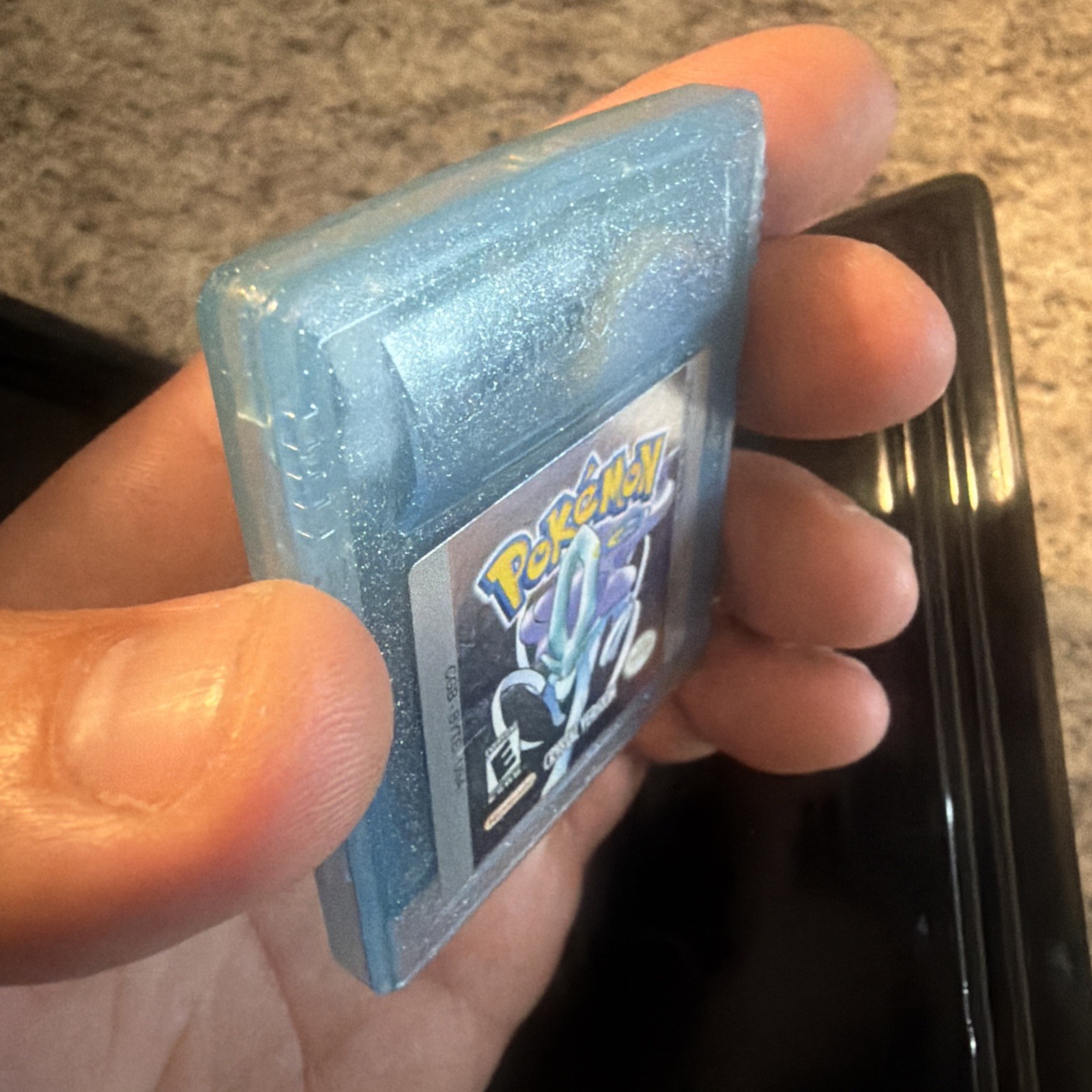 Pokemon Crystal for the Nintendo Gameboy Color. -Tested & Authentic