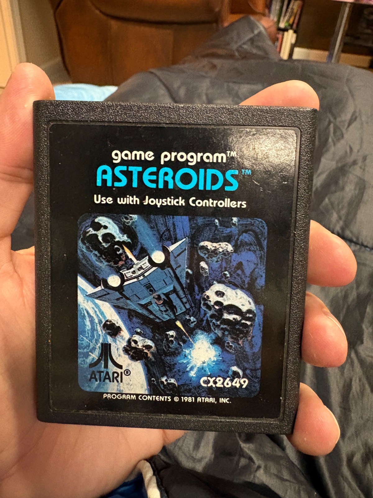 Asteroids by Atari for Atari 2600 Shooter Arcade Game 1981