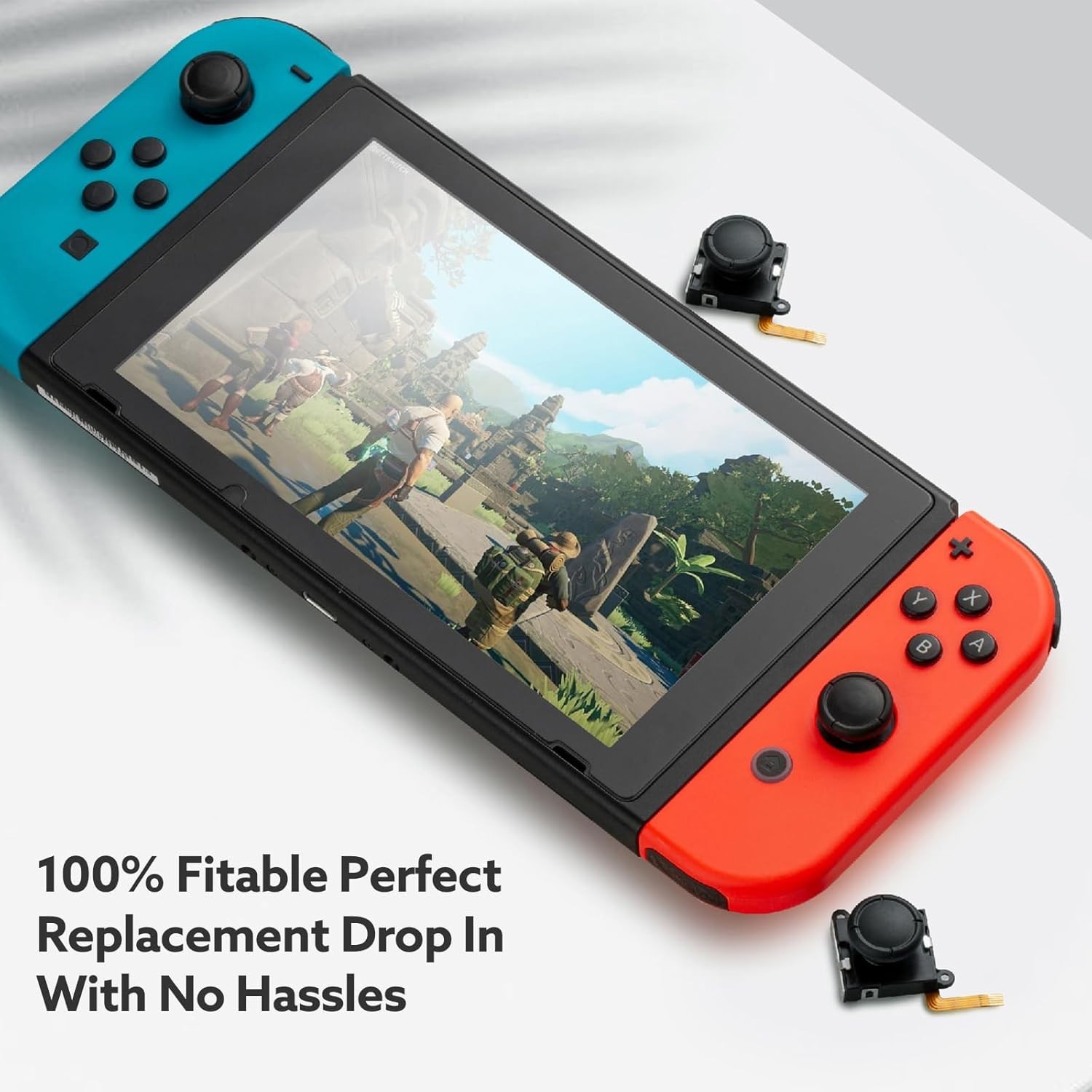 TMR Hall Effect Joystick for Switch JoyCon, OLED & Lite – No Drift Replacement