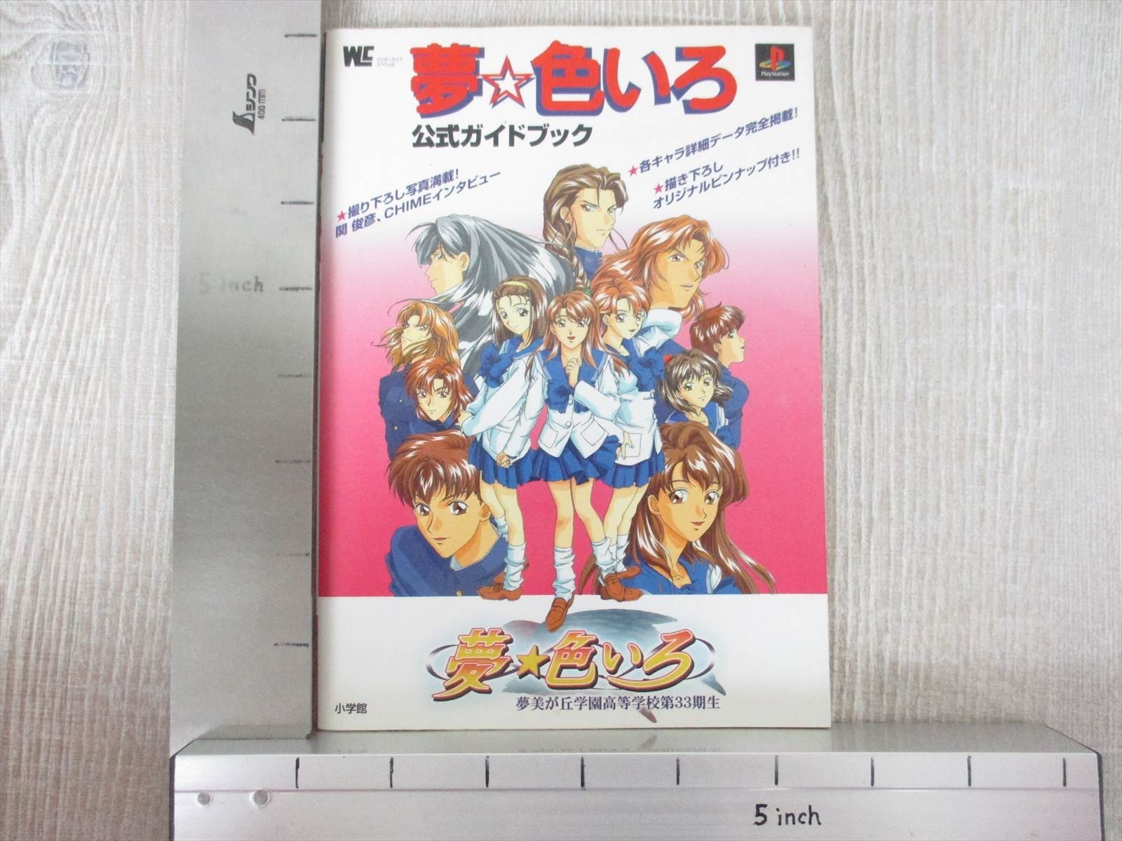 YUME IRO IRO Official Guide Sony PlayStation 1 Book Japan SG19*