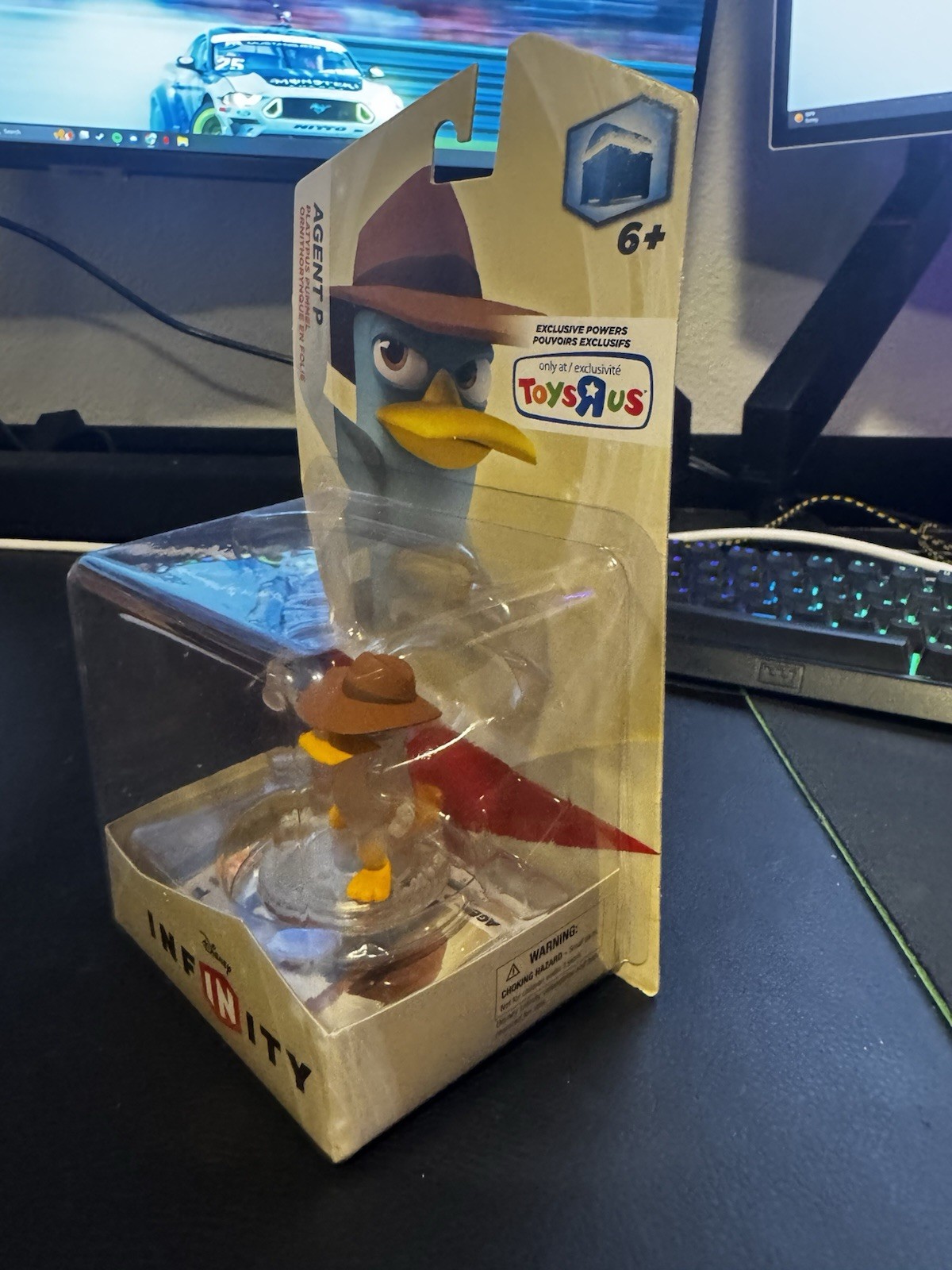 Disney Infinity Crystal Agent P Toys R Us Exclusive