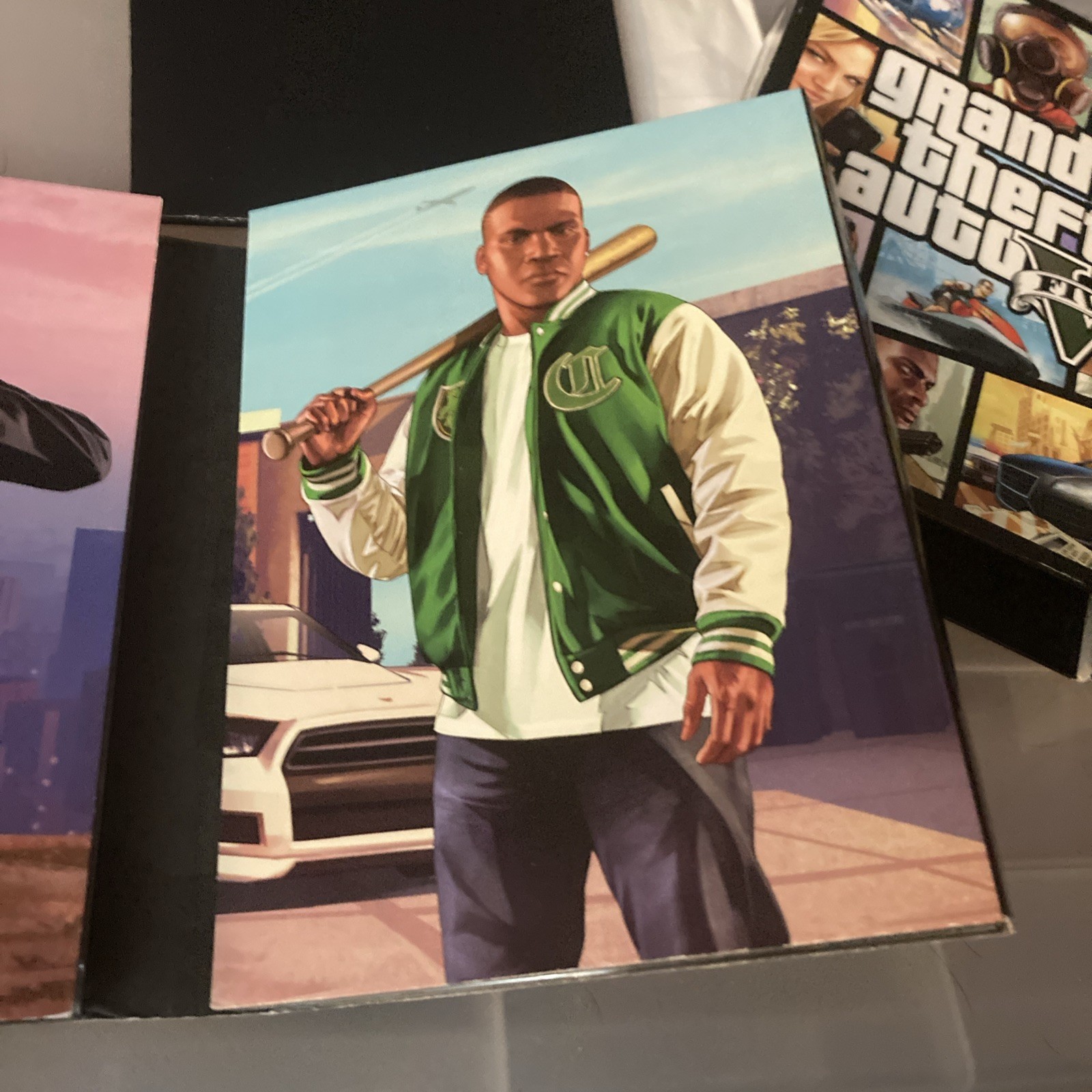 Grand Theft Auto V Five PC GTA 5 Collectors Box Set 7 Disk Series Used Good