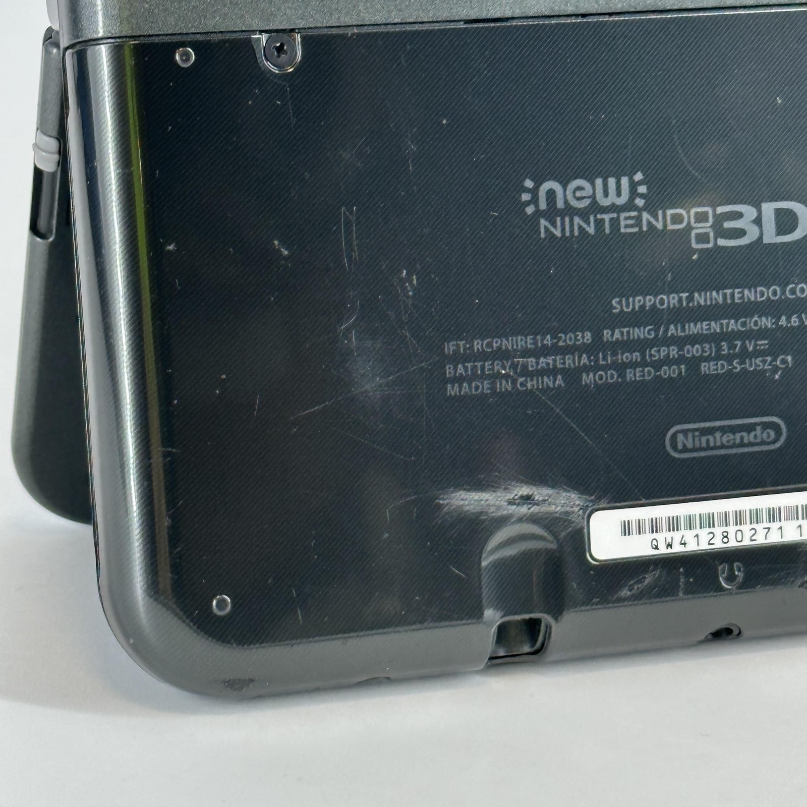Nintendo New 3DS XL Handheld Console Gray w/ Charger/Case – Good Condition